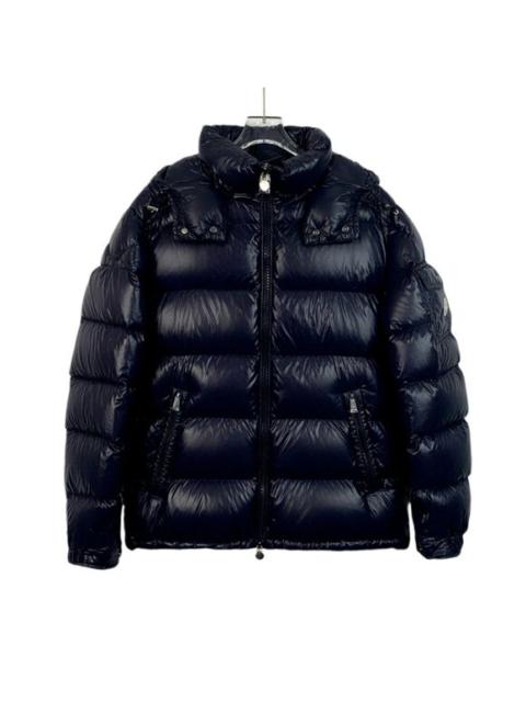 Moncler Moncler Puffer Jacket Size 4 Black Nylon Down Insulated With Hood