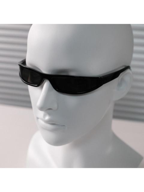Other Designers Japanese Brand - Vtg Y2k Avant Garde Future Sunglasses Black Unisex One Size