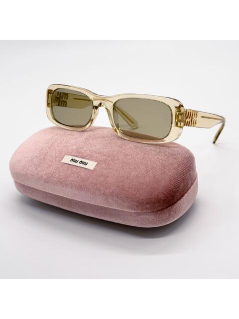 Miu Miu NEW MIU MIU WOMEN SQUARE SUNGLASSES MIU MIU MU08ZS 11T40F