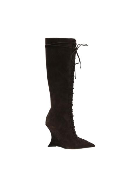PARIS TEXAS Black Stiletto Boot 105