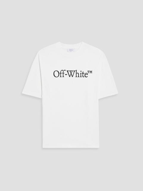 Off-White Printed cotton-jersey T-shirt