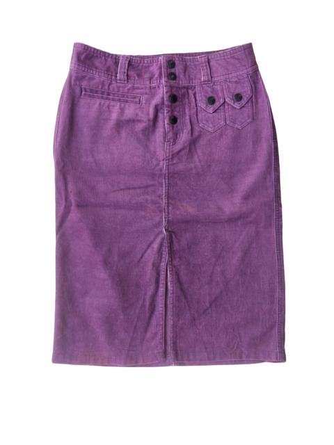 Hysteric Glamour Hysteric Glamour Purple Corduroy Skirt Made in Japan