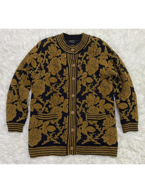 Other Designers Cardigan - Designer Label Ichioku Floral Motif Sweater Cardigan