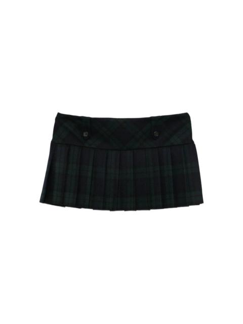 Miu Miu Miu Miu Blue Skirts - Pleated Skirts Women