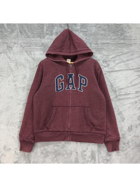 Other Designers Gap - Gap Big Logo Maroon Zipper Hoodies #4589-160