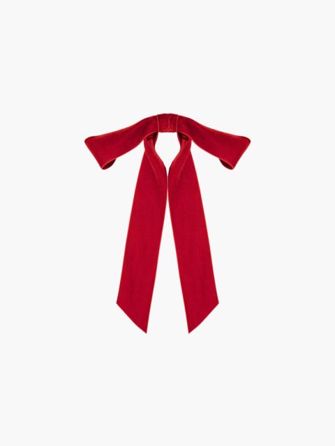 Jennifer Behr Adley Velvet Bow Barrette