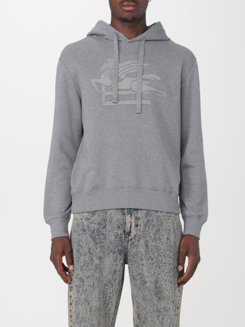Etro Etro cotton sweatshirt with Pegaso logo