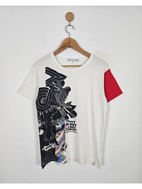 Comme Des Garçons Comme des Garcons CDG Merry Happy Crazy Colour shirt