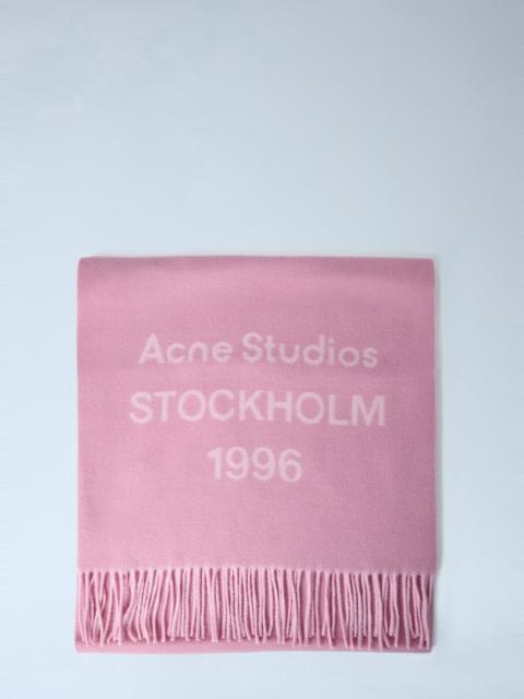Acne Studios Wool Fringe Scarf