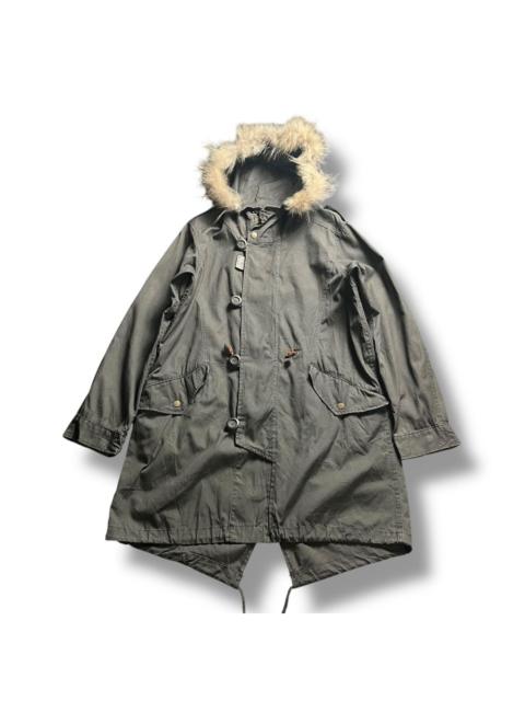Other Designers If Six Was Nine × Japanese Brand × Le Grande Bleu (L.G.B.) - 🇯🇵 VINTAGE RIMLIMIT FISHTAIL PARKA TOKYO JAPAN