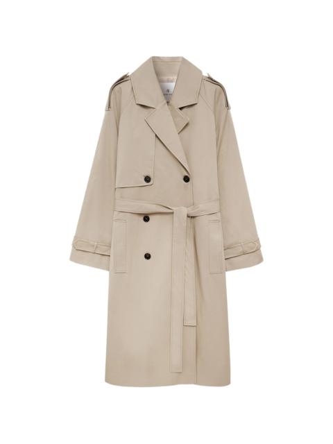 ANINE BING Anine Bing Maxi Double-breasted Trench