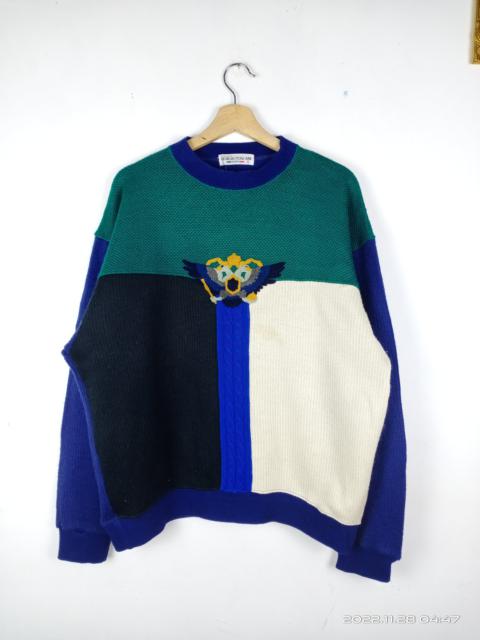 Other Designers 💥RARE💥Vintage Giorgio Toscani Multicolor Knit Sweatshirt