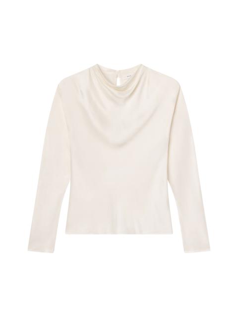 A.L.C. Georgia Satin Top