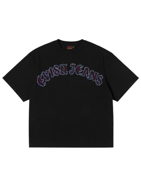 EVISU Evisu Jeans Logo Distressed Tee