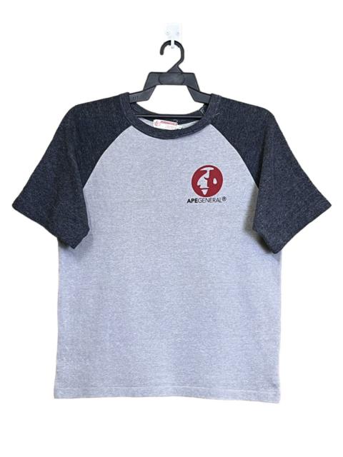 A BATHING APE® VINTAGE A BATHING APE BAPE GANERAL TEE SHIRT