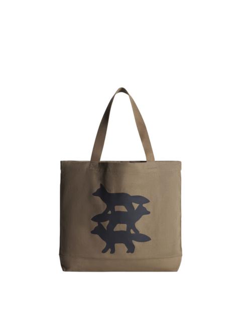 Maison Kitsuné Maison Kitsuné Stunt Foxe Tote