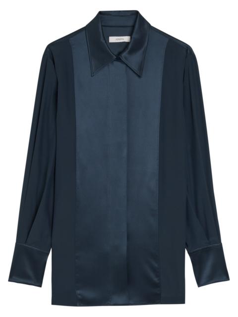 JOSEPH Joseph Childs Panelled Silk Blouse