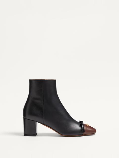 VALET DU ROI KIDSKIN LEATHER ANKLE BOOT 60MM