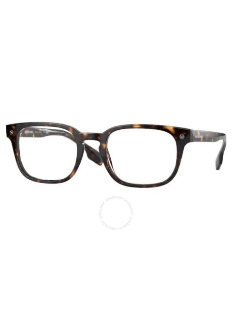 Burberry Burberry Carlyle Demo Rectangular Men's Eyeglasses BE2335 3002 53