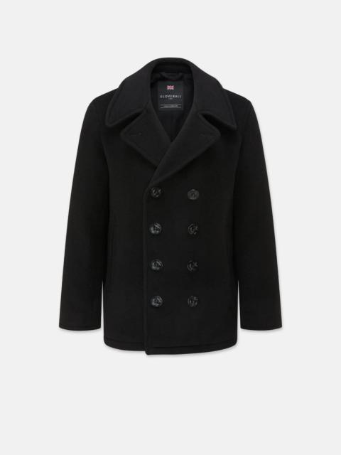 GLOVERALL Men's Admiralty Peacoat Black