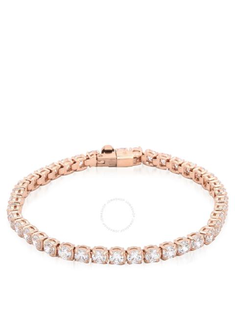 Other Designers Swarovski Rose Gold-Tone Matrix Tennis Bracelet