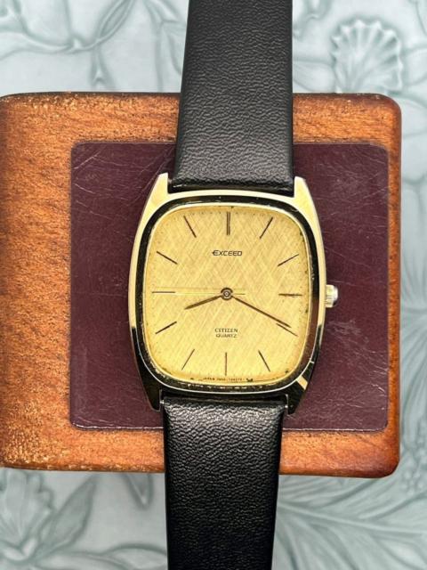 Other Designers Vintage 90s Japan Citizen Exceed Tank Textured Dial Quartz