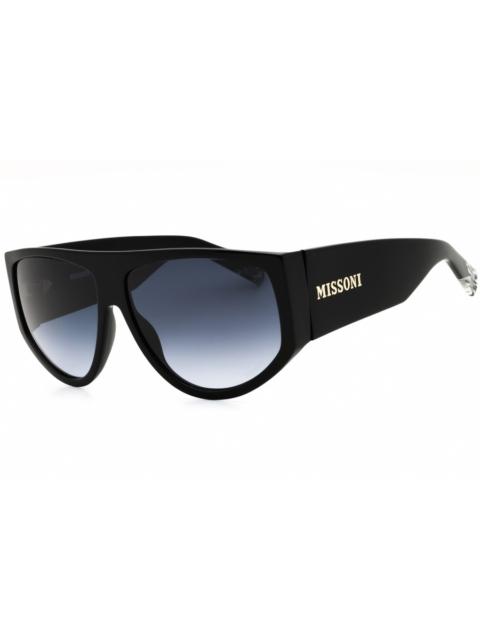 Missoni Missoni Ladies Black Oval Sunglasses MIS0165S