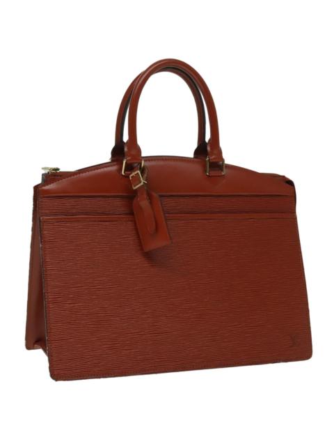 Louis Vuitton LOUIS VUITTON Epi Riviera Hand Bag Brown M48183
