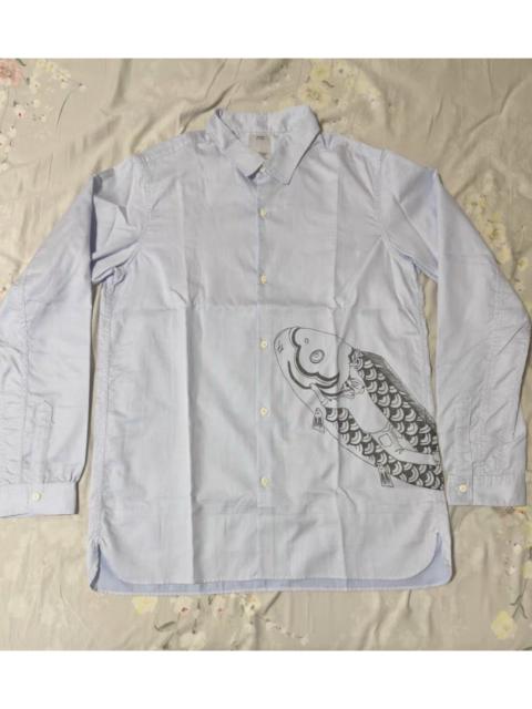 visvim Visvim 17AW Longrider Shirt with koi fish design