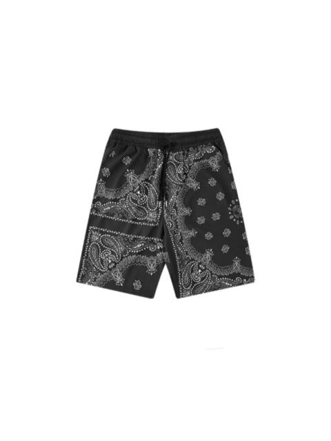 Other Designers Japanese Brand - Black bandana print shorts