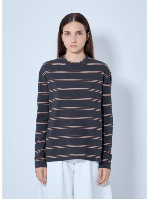 Jil Sander Jil Sander Women Striped Long Sleeve T-Shirt
