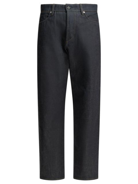 Stone Island Stone Island Denim Raw Straight-Leg Jeans Blue