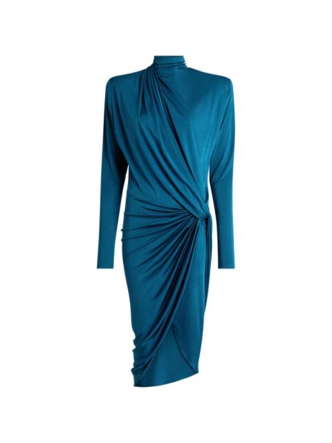 Balmain Balmain Women Draped Midi Dress
