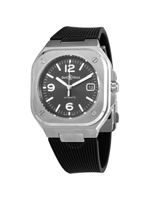 Other Designers Bell and Ross BR 05 Automatic Grey Dial Men's Watch BR05A-GR-ST/SRB