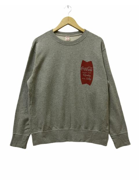 Other Designers Uniqlo - Coca Cola Small Logo Sweatshirt Grey