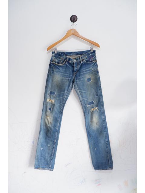 Hysteric Glamour Vintage Hysteric Glamour Distressed Low Rise Selvedge Jeans