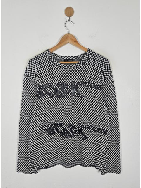 Comme des Garcons Homme Plus CDG checkered sweatshirt
