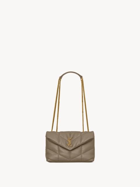 SAINT LAURENT TOY PUFFER IN LAMBSKIN