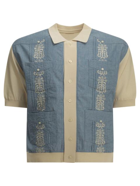 Kapital Kapital Cuba Casual Shirt Light Blue