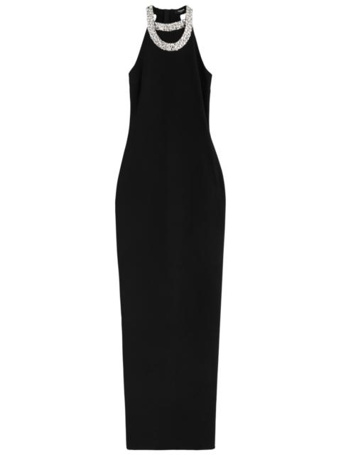 Balmain Balmain Crystal-embellished Halterneck Gown