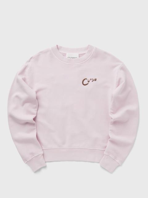 CLOSED EMBROIDERED SWEATSHIRT