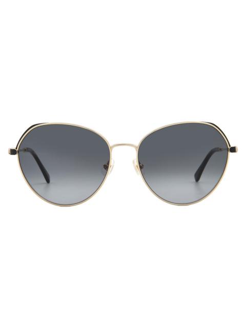 kate spade Kate Spade Grey Shaded Oval Ladies Sunglasses OCTAVIA/G/S 0RHL/9O 59