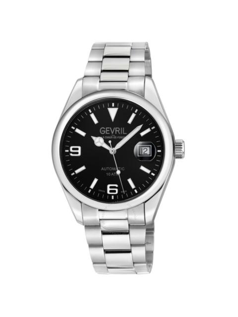 Other Designers Gevril West Village Automatic Black Dial Men's Watch 48949B