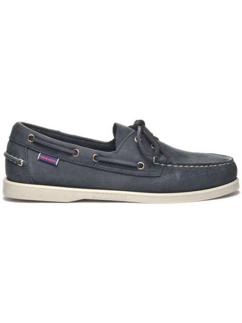 SEBAGO Sebago Portland Horse Boat Shoes in Blue Navy at Nordstrom