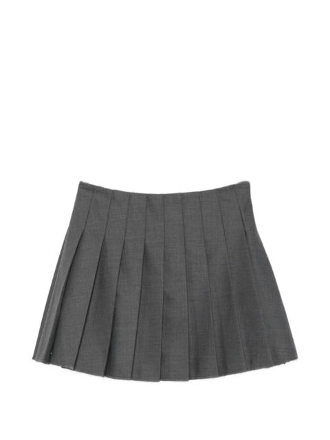 self-portrait Self Portrait Women Wool Pleated Mini Skirt