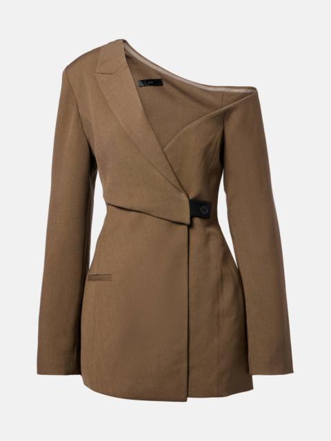 SIR. Sartoria asymmetric minidress