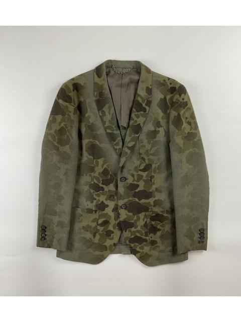 Maison MIHARAYASUHIRO Mihara Yasuhiro Camo Gradient Tailored Jacket