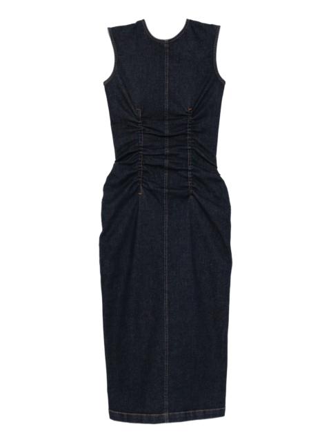 Sportmax denim midi dress
