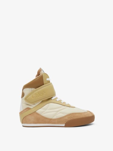 Chloé Chloé Kick high-top leather sneakers
