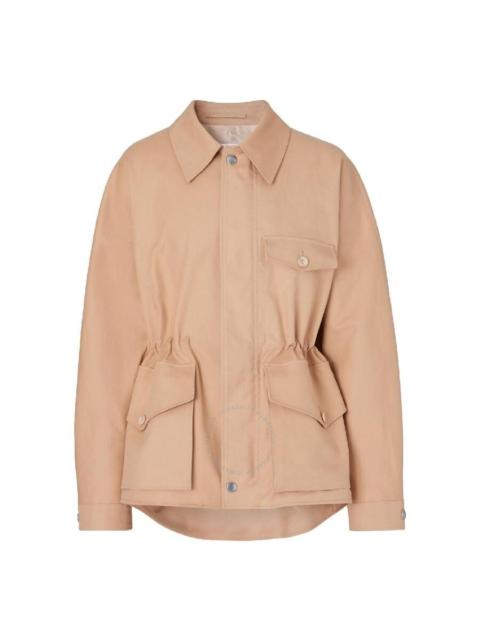 Burberry Burberry Gabardine Elasticated Waistband Jacket, Brand Size 52 (US Size 42)